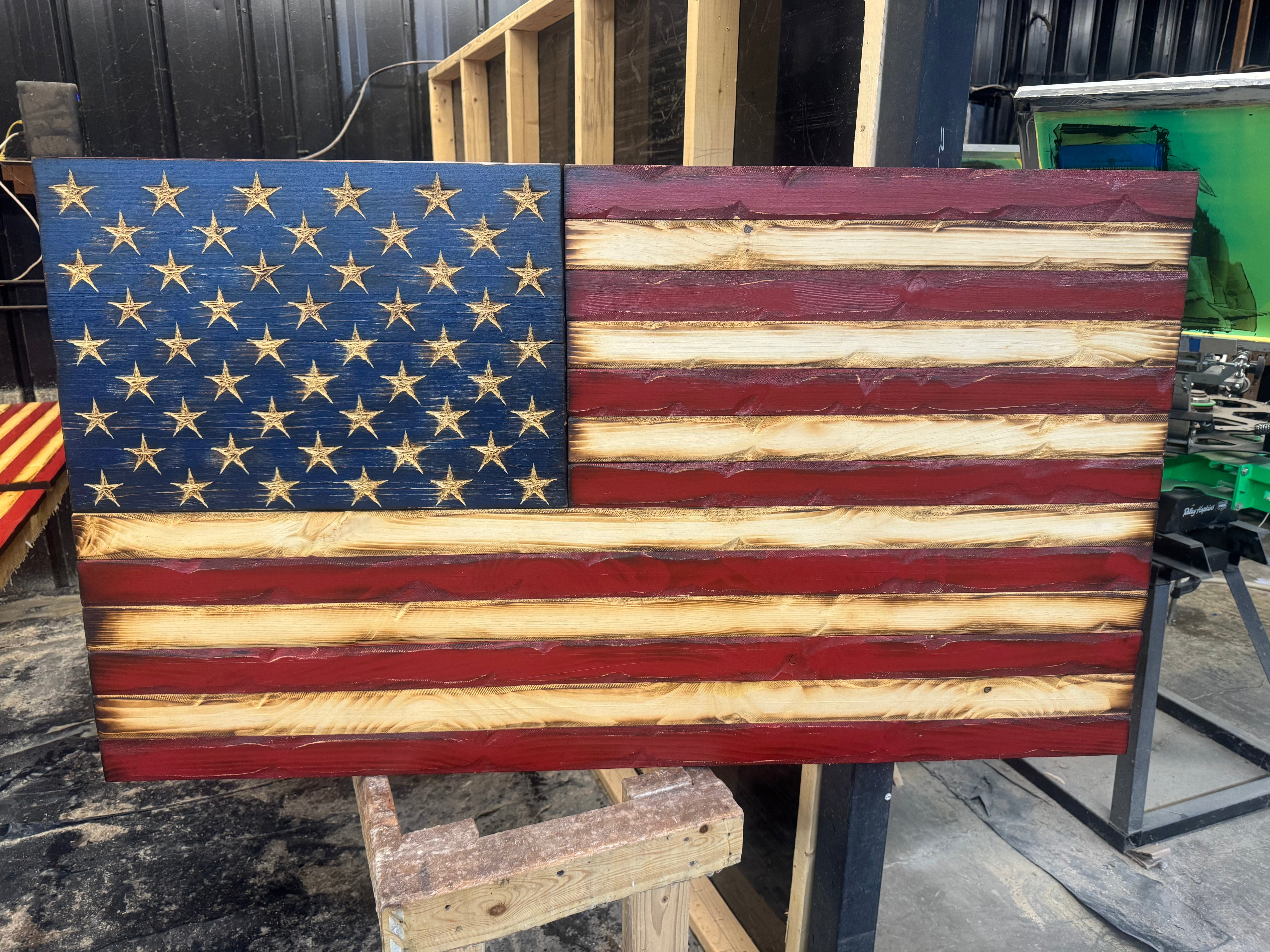 Colossal 56x32 Weathered Rustic Glory  //  Read description EXPEDITE 7858