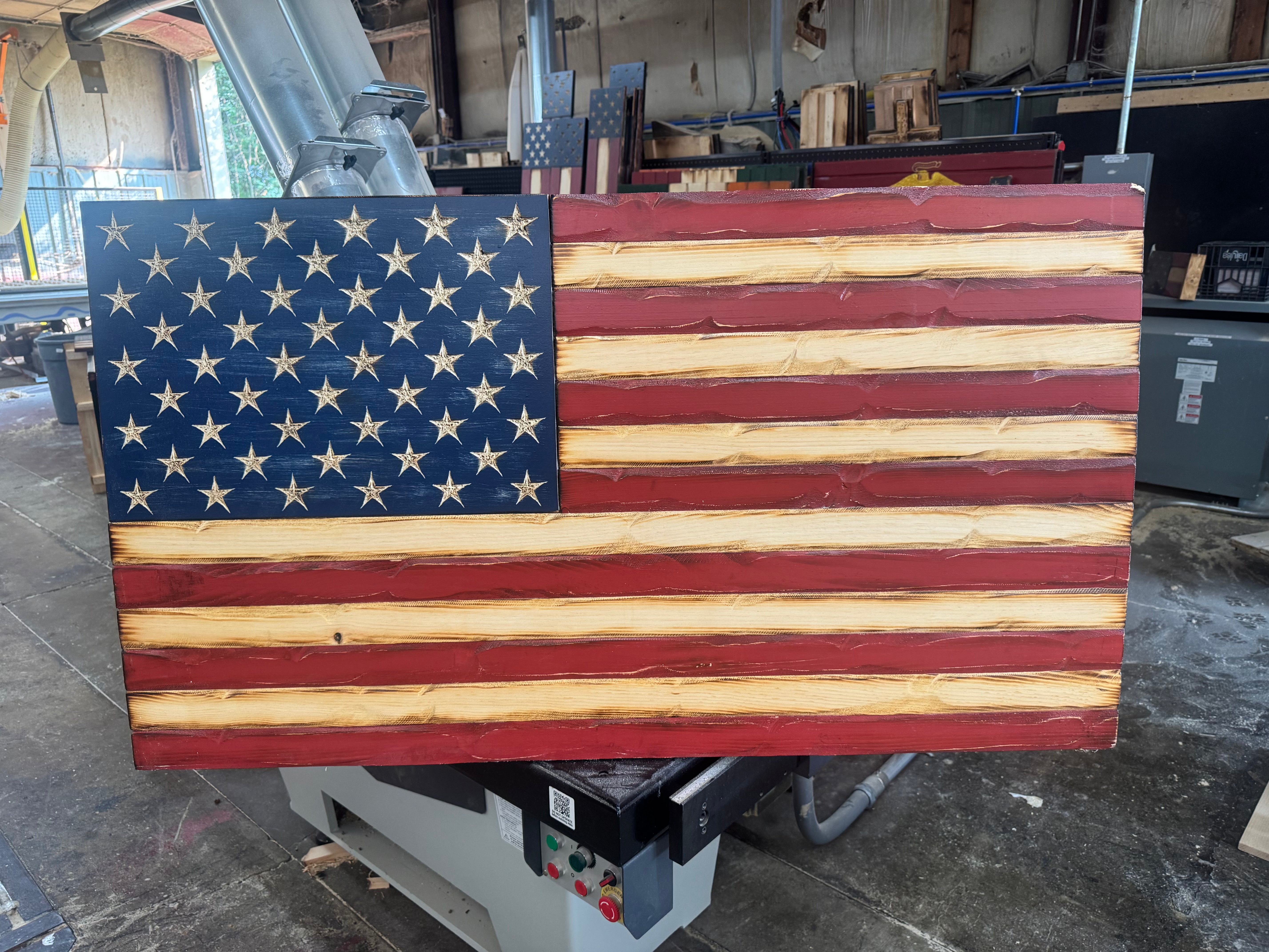Colossal 56x32 Weathered Rustic Glory   //  Read description EXPEDITE 7872