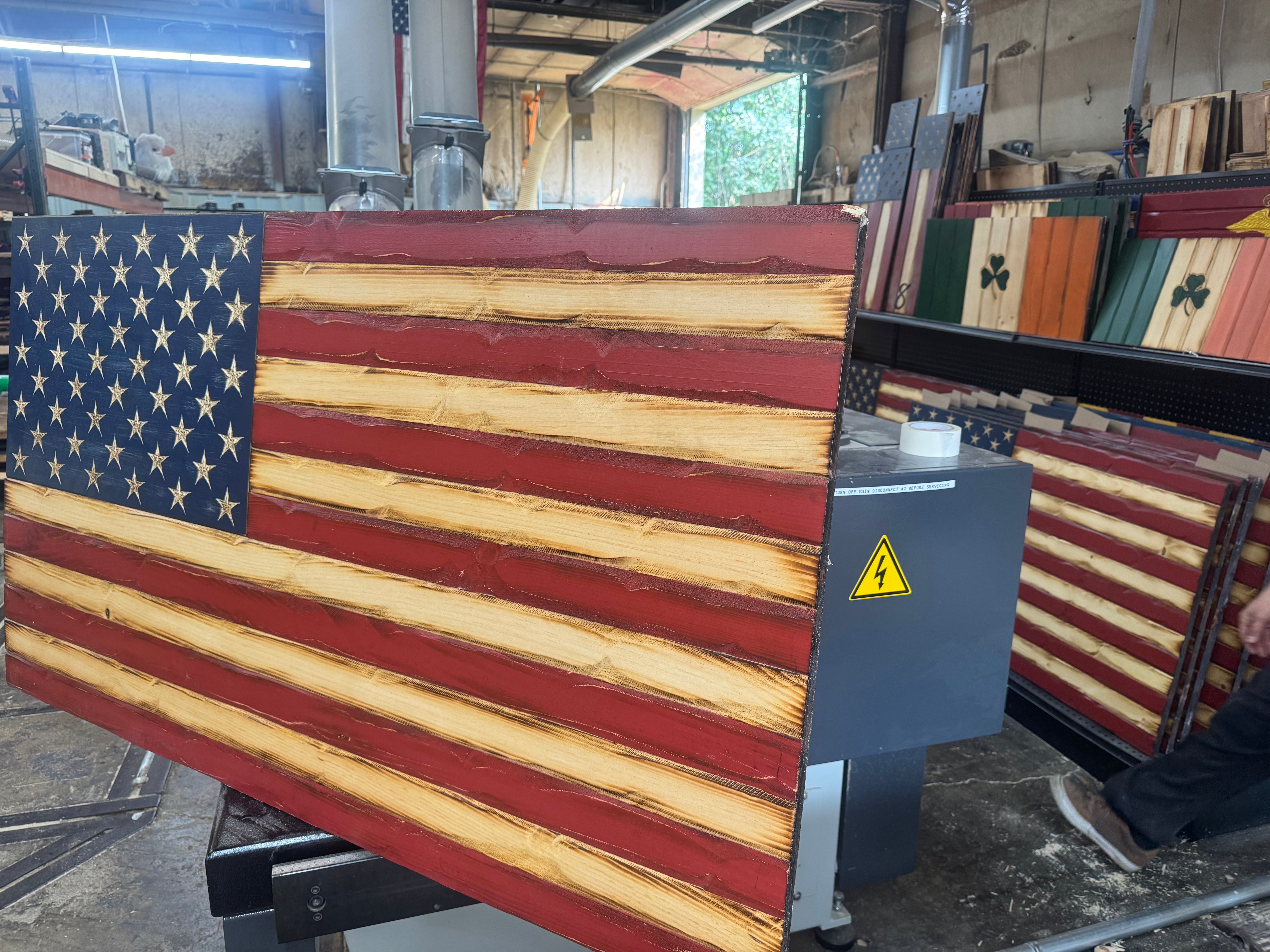 Colossal 56x32 Weathered Rustic Glory   //  Read description EXPEDITE 7872