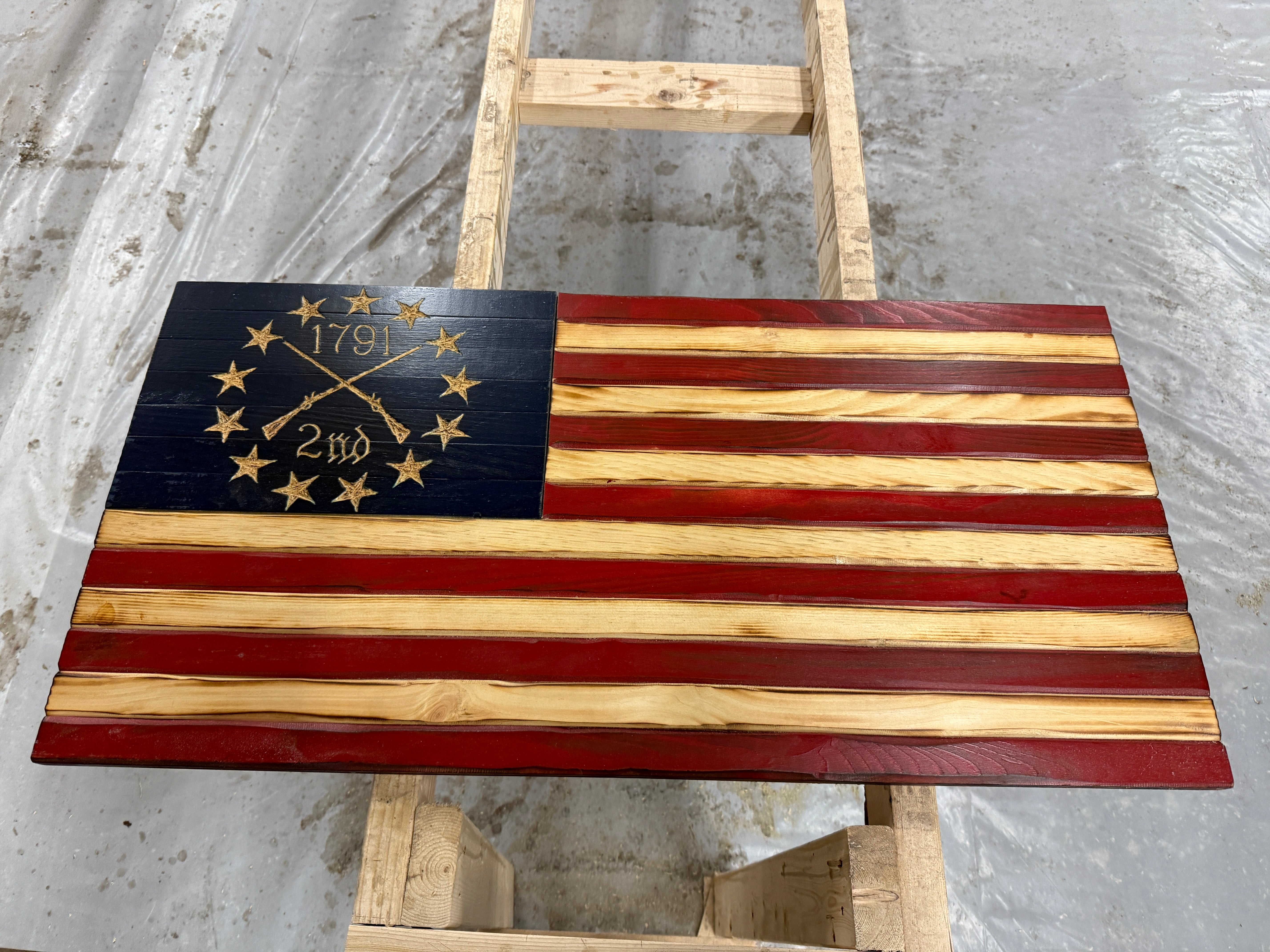 1791 38"x19" Old Glory