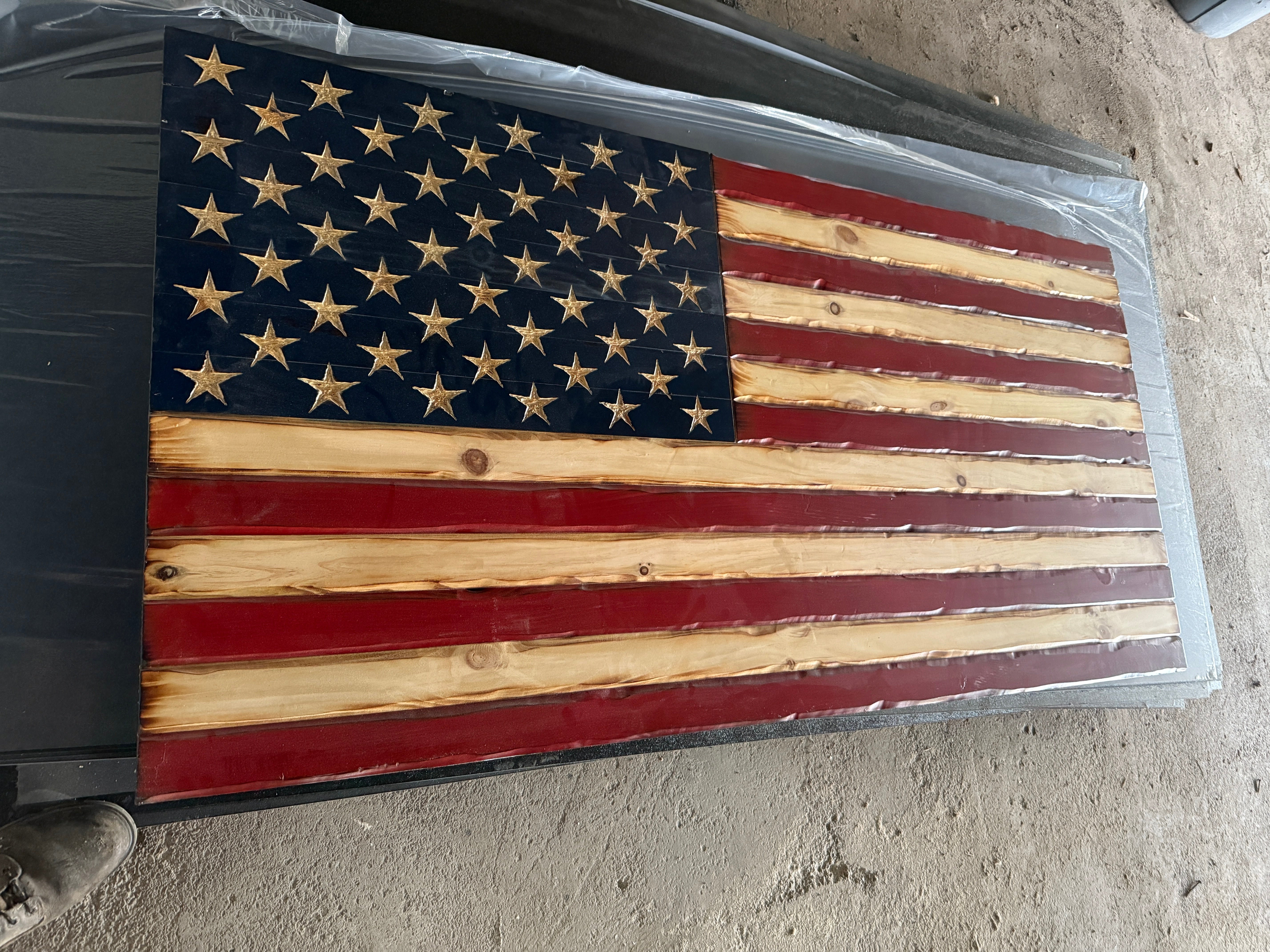 76"x38" Old Glory (UPS FREIGHT INCLUDED)