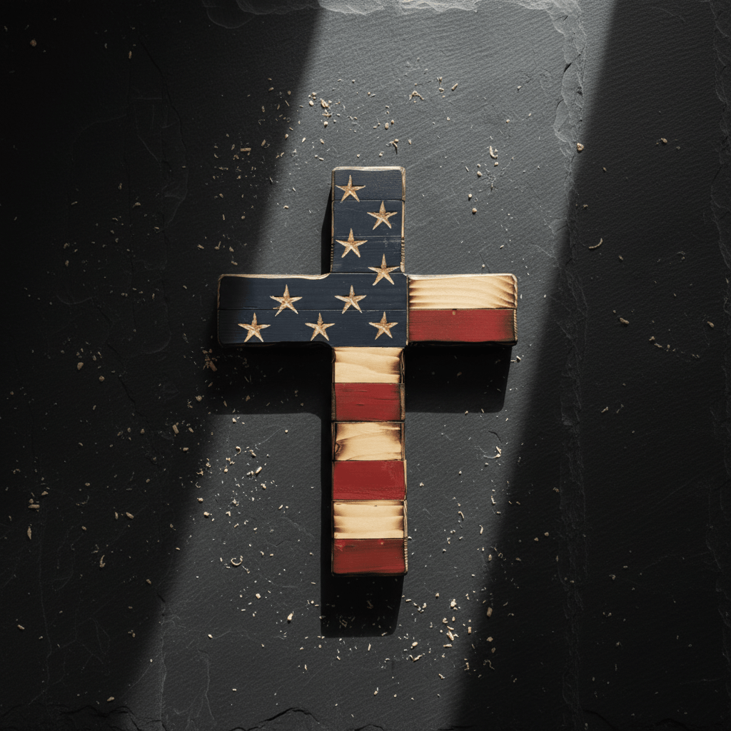 Sacred Glory Handcarved Wooden Cross