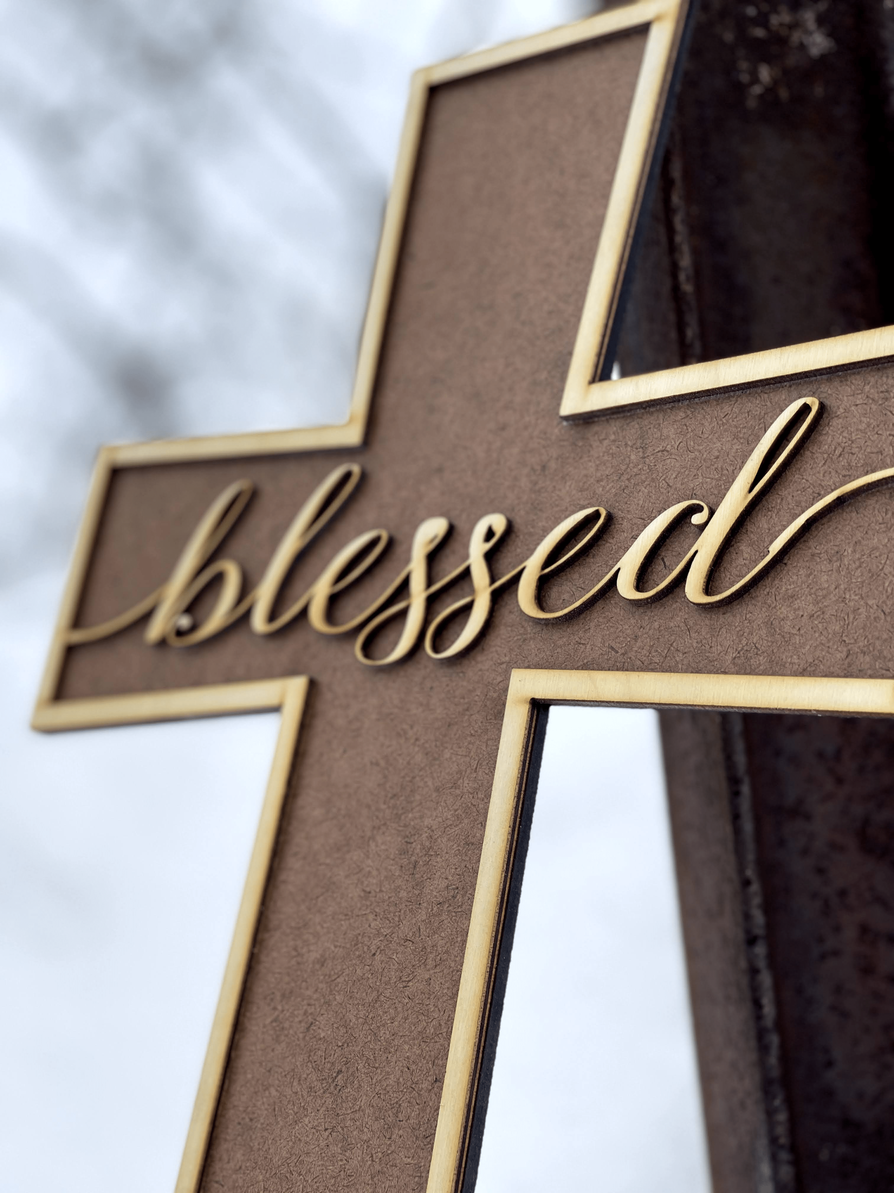 Blessed Cross 16"